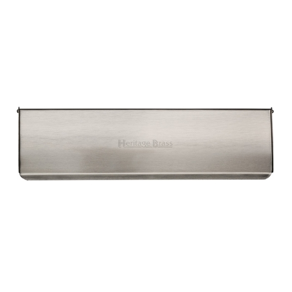 V860 280-SN • 280 x 082mm • Satin Nickel • Heritage Brass Internal Letter Tidy